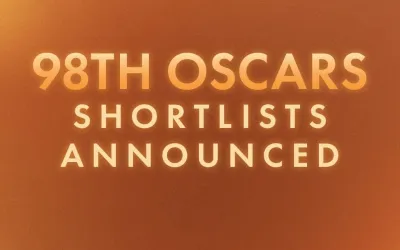 A fost dezvaluita lista scurta a primelor 12 categorii pentru premiile Oscar 2026!